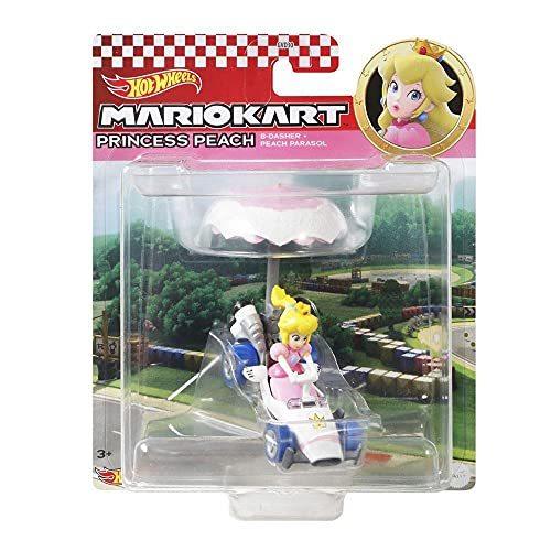 ホットウィール Hot Wheels マリオカート ピーチ Bダッシャーとピーチ