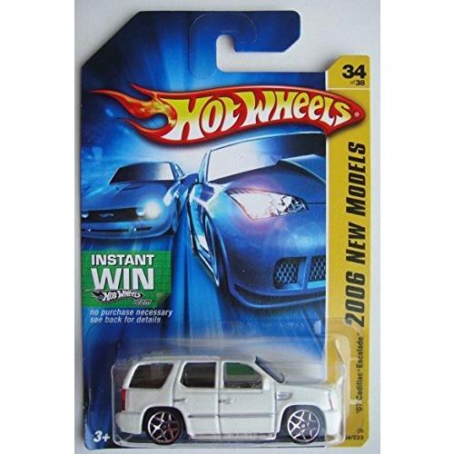ホットウィール マテル ミニカー J3275-0917B Hot Wheels 2006 NEW MODELS 34/38, WHITE '07 CADILLAC