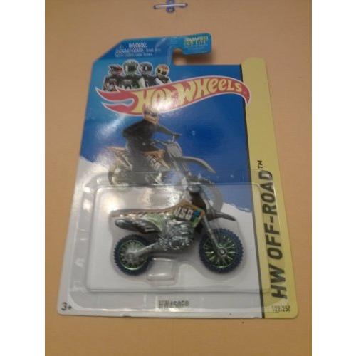 ホットウィール マテル ミニカー Hot Wheels HW Off-Road HW450F 129-250 Dirt Bike 2014