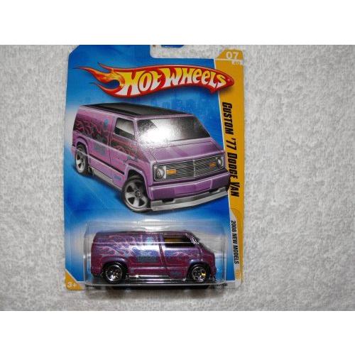 ホットウィール マテル ミニカー L9922 Hot Wheels 2008-007 New Models Custom '77 Dodge Van 1:64 Sc