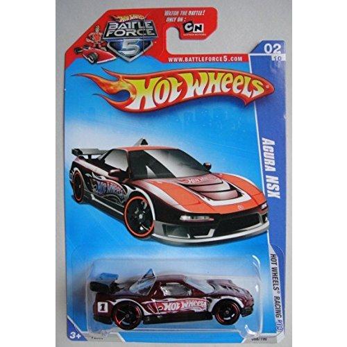 ホットウィール Hot Wheels アキュラ NSX ホットウィールレーシング’09 02/10 ビークル ミニカー｜maniacs-shop