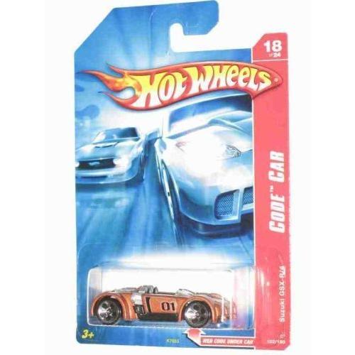 ホットウィール マテル ミニカー 1 Hot Wheels Code Car Series -#18 Suzuki GSX-R/4 #2007-102 Collec