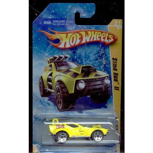 ホットウィール マテル ミニカー Hot Wheels 2010-021/240 NEW Models 21/44 Sting ROD II Snow Scene