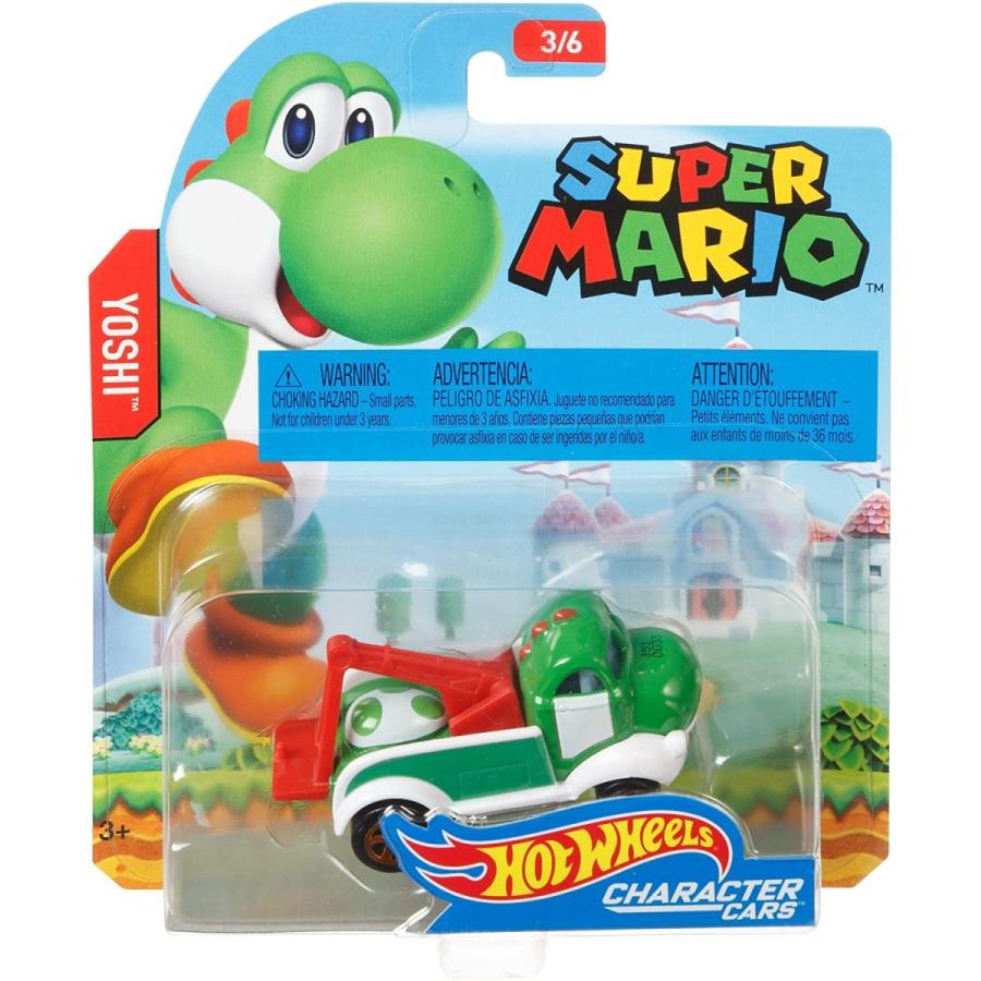 ホットウィール Hot Wheels キャラクターカー スーパーマリオ ヨッシー