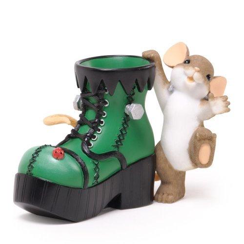 エネスコ Enesco 置物 インテリア 4034321 ENESCO Charming Tails Halloween That's One Monster of a Ste