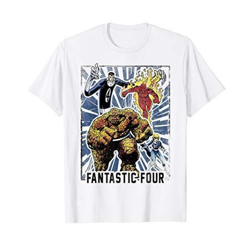 マーベル Marvel ファンタスティックフォー 半袖Tシャツ