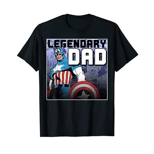 マーベル Marvel キャプテンアメリカ 半袖Tシャツ メンズ【Sサイズ 