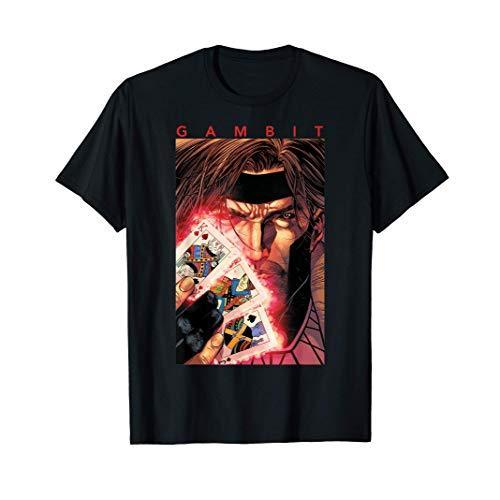マーベル Marvel X-men ガンビット 半袖Tシャツ メンズ【Sサイズ 