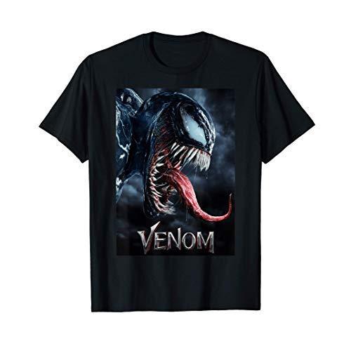 マーベル Marvel ヴェノム 半袖Tシャツ メンズ 【Sサイズ】 ブラック 