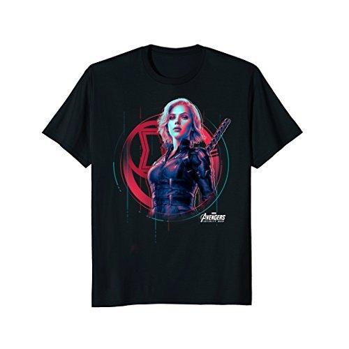 【ブラック・ウィドウ】Tシャツ① Sサイズ Tシャツ キャラクター ファッション CD7FF2CAJ1S Marvel Infinity War