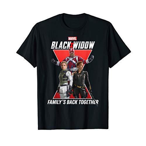 Tシャツ キャラクター ファッション 6YETYNYMJYV Marvel Black Widow Group Shot Family's Back Toget