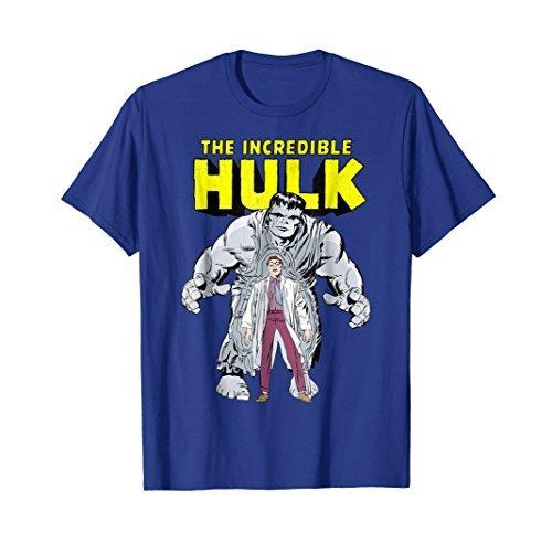Tシャツ キャラクター ファッション YKPCNJG8ARX Marvel Hulk Retro Transformation Graphic T-Shirt｜maniacs-shop