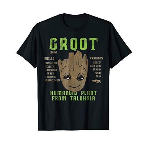 Tシャツ キャラクター ファッション C60P986YAAM Marvel Guardians Of The Galaxy Vol 2 Cute Groot S｜maniacs-shop