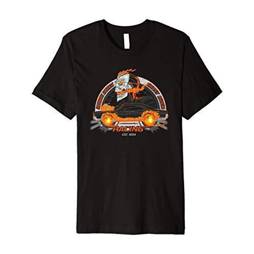 Tシャツ キャラクター ファッション EAJ6TT9NGZT Marvel Ghost Rider Hell Car Robbie Reyes Racing P