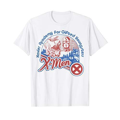 Tシャツ キャラクター ファッション RFJFHGTM69D Marvel X-Men Xavier Academy For Gifted Youngsters｜maniacs-shop