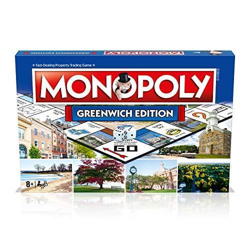 最安値 ボードゲーム 英語 アメリカ Wm En2 6 Greenwich Connecticut Ct Monopoly Board Game 希少 Www Etincellesdecouleurs Fr