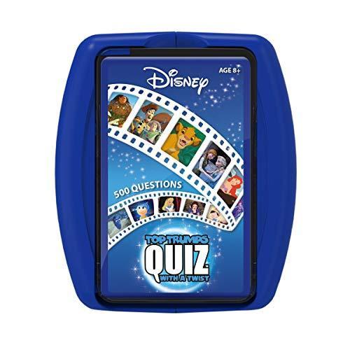 ボードゲーム 英語 アメリカ TU00031-EN2-6 Top Trumps Disney Classic Quiz Game, 500 questions to tes