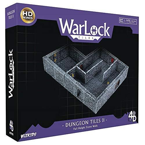 ボードゲーム 英語 アメリカ 16510 WarLock Tiles: Dungeon Tiles II ? Full Height Stone Walls | Wiz