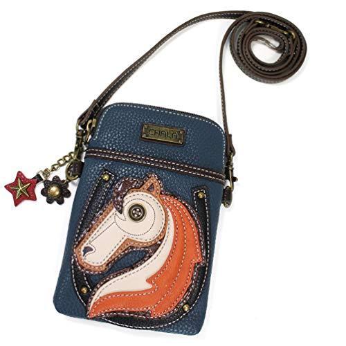 chala バッグ パッチ 827HR1 CHALA Crossbody Cell Phone Purse - Women PU Leather Multicolor Handbag with A