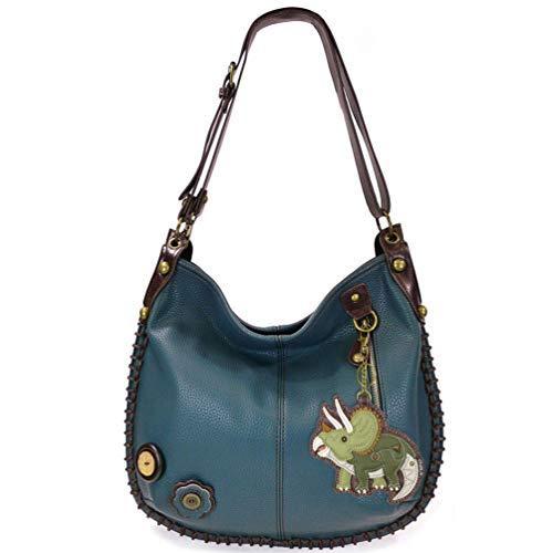 chala バッグ パッチ Chala Handbags, Casual Style, Soft, Large Shoulder or Crossbody Purse with Keyfob -