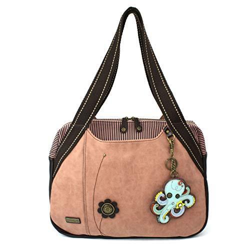 chala バッグ パッチ Chala Bag - Octopus - Dusty Rose