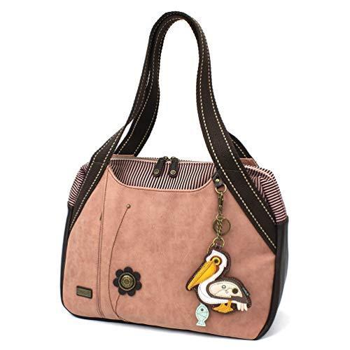 chala バッグ パッチ CHALA Bowling Bag - Pelican - Dusty Rose