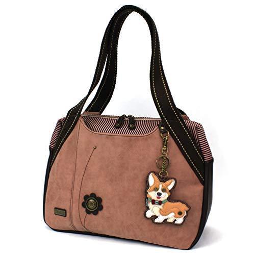 chala バッグ パッチ CHALA Bowling Bag Dusty Rose - Corgi
