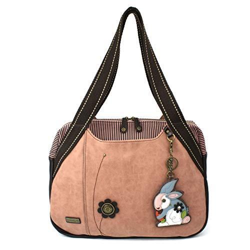 chala バッグ パッチ Chala Bowling Bag - Rabbit - Dusty Rose