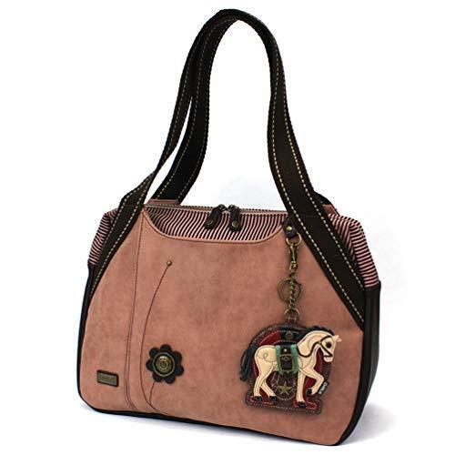 chala バッグ パッチ CHALA Bowling Bag Dusty Rose - Horse Gen II