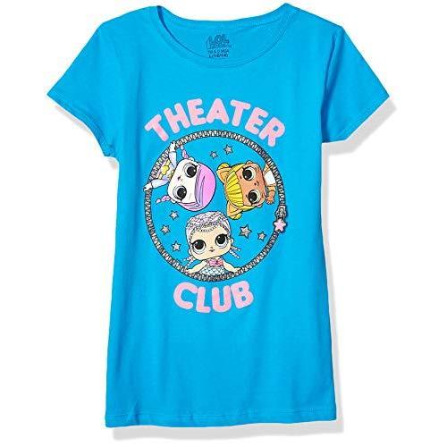 Tシャツ キャラクター ファッション L5SS039-3710J-TURQ-M-5/6 L.O.L. Surprise! Girls' Little Theat｜maniacs-shop