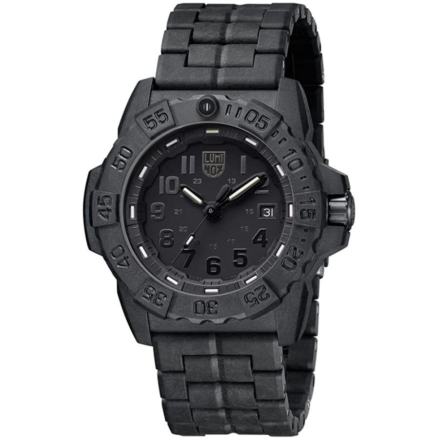 腕時計 ルミノックス アメリカ海軍SEAL部隊 XS.3502.BO.L Luminox - Navy Seal Blackout XS.3502.BO｜maniacs-shop｜02