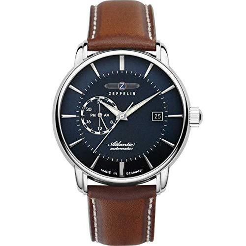 腕時計 ツェッペリン メンズ 8470-3 Zeppelin Atlantic Blue Dial