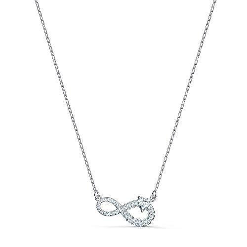 買い保障できる Infinity SWAROVSKI 5520576 クリスタル ネックレス スワロフスキー Necklace Size One White ネックレス、ペンダント