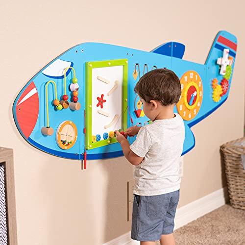 知育玩具 ラーニングアドバンテージ パズル 50673 SPARK \u0026 WOW Airplane Activity Wall Panels -