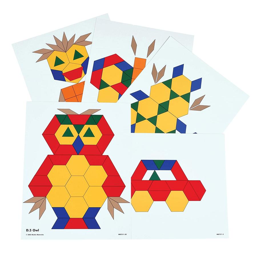 知育手あそび ラーニングアドバンテージ 謎あわせ 8837 Learning Advantage Pattern Block Activity Car 知育玩具-おもちゃ