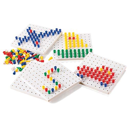 知育玩具 ラーニングアドバンテージ パズル CTU39470 Learning Advantage CTU39470 Pegs and Peg