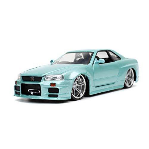 ジャダトイズ ミニカー ダイキャスト 32608 Jada Toys Fast \u0026 Furious 1:24 Brian's 2002 Nissan Sky