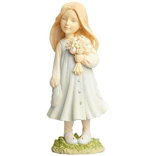 エネスコ Enesco 置物 インテリア 4044092 Enesco Foundations by Karen Hahn I Love You Grandma Girl Fi