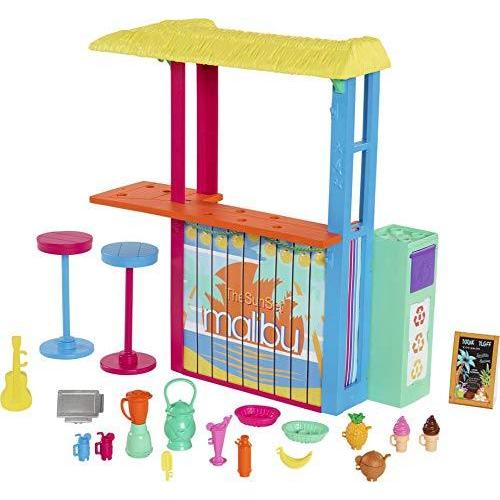 バービー バービー人形 日本未発売 GYG23 Barbie Loves The Ocean Beach Shack Playset with 18+ Acce
