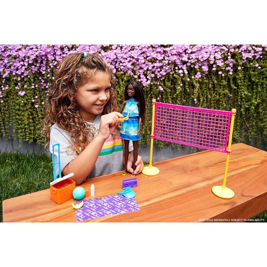 バービー バービー人形 日本未発売 GYG18 Barbie Loves The Ocean Beach-Themed Playset， with Volley_1