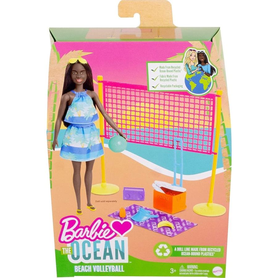 バービー バービー人形 日本未発売 GYG18 Barbie Loves The Ocean Beach-Themed Playset， with Volley_5