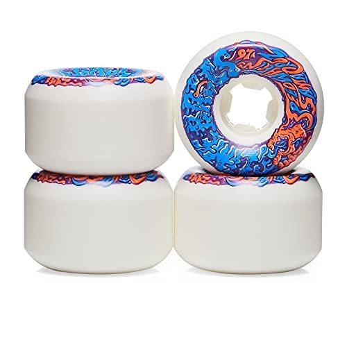 ウィール タイヤ スケボー 22222817 Slime Balls Vomit Mini II 97a Skateboard Wheel 56mm Multi3