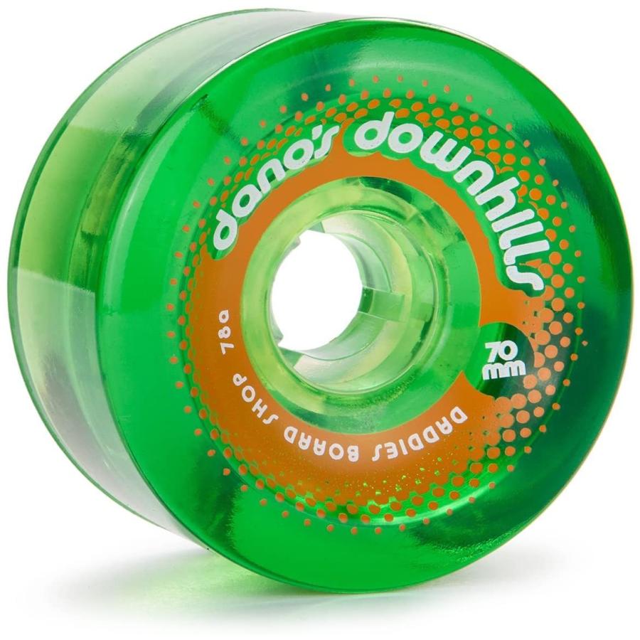 ウィール タイヤ スケボー B07BR84BD1 Daddies Board Shop Dano's Downhills Longboard Wheels 70mm 78a G｜maniacs-shop｜02