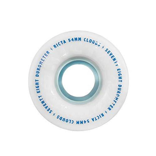 ウィール タイヤ スケボー 22222038-85564 Ricta Clouds 78a 56mm Skateboard Wheel 56mm White