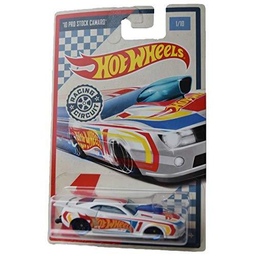 ホットウィール マテル ミニカー Hot Wheels Racing Circuit '10 Pro Stock Camaro 1/10， white
