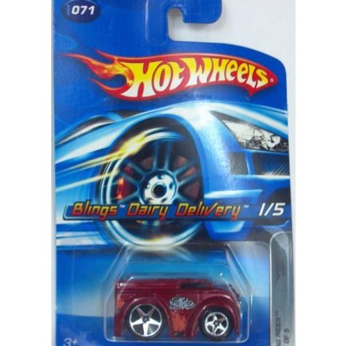 ホットウィール マテル ミニカー Hot Wheels Blings Dairy Delivery Tag Rides 1 of 5 #071 Year: 2006