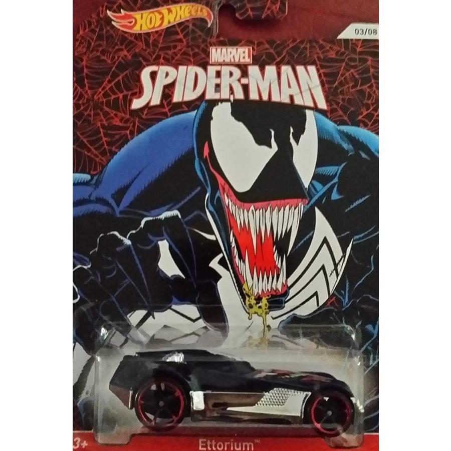 ホットウィール マテル ミニカー 2014 Hot Wheels Marvel Spiderman Ettorium 03/08