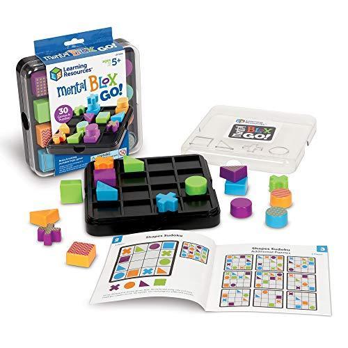 知育玩具 パズル ブロック LER9286 Learning Resources Mental Blox Go! - Ages 5+， Educational Travel G