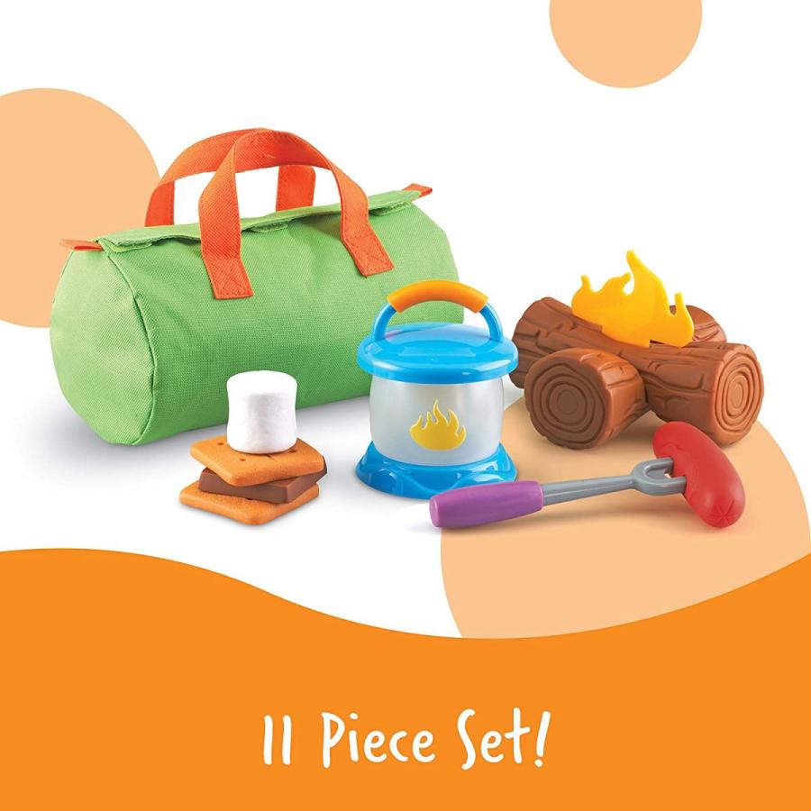 知育玩具 パズル ブロック LER9247 Learning Resources New Sprouts Camp Out! My Very Own Camping Set -_3