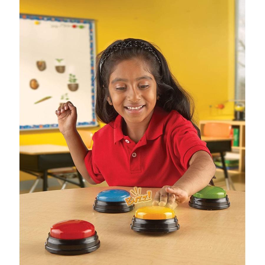 知育玩具 パズル ブロック LER3776 Learning Resources Lights and Sounds Buzzers - Classroom Must Have_3